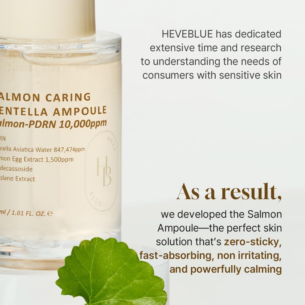 HEVEBLUE Salmon Caring Centella Ampoule (30ml)