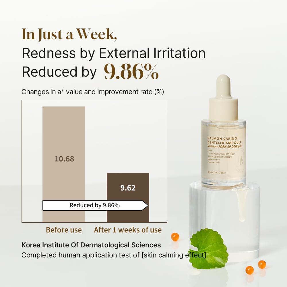 HEVEBLUE Salmon Caring Centella Ampoule (30ml)
