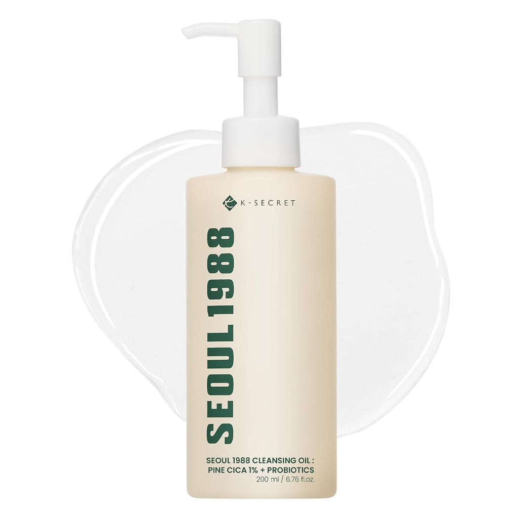 K-Secret  SEOUL 1988 Pine Cica 1% + Probiotics Cleansing Oil (200ml)