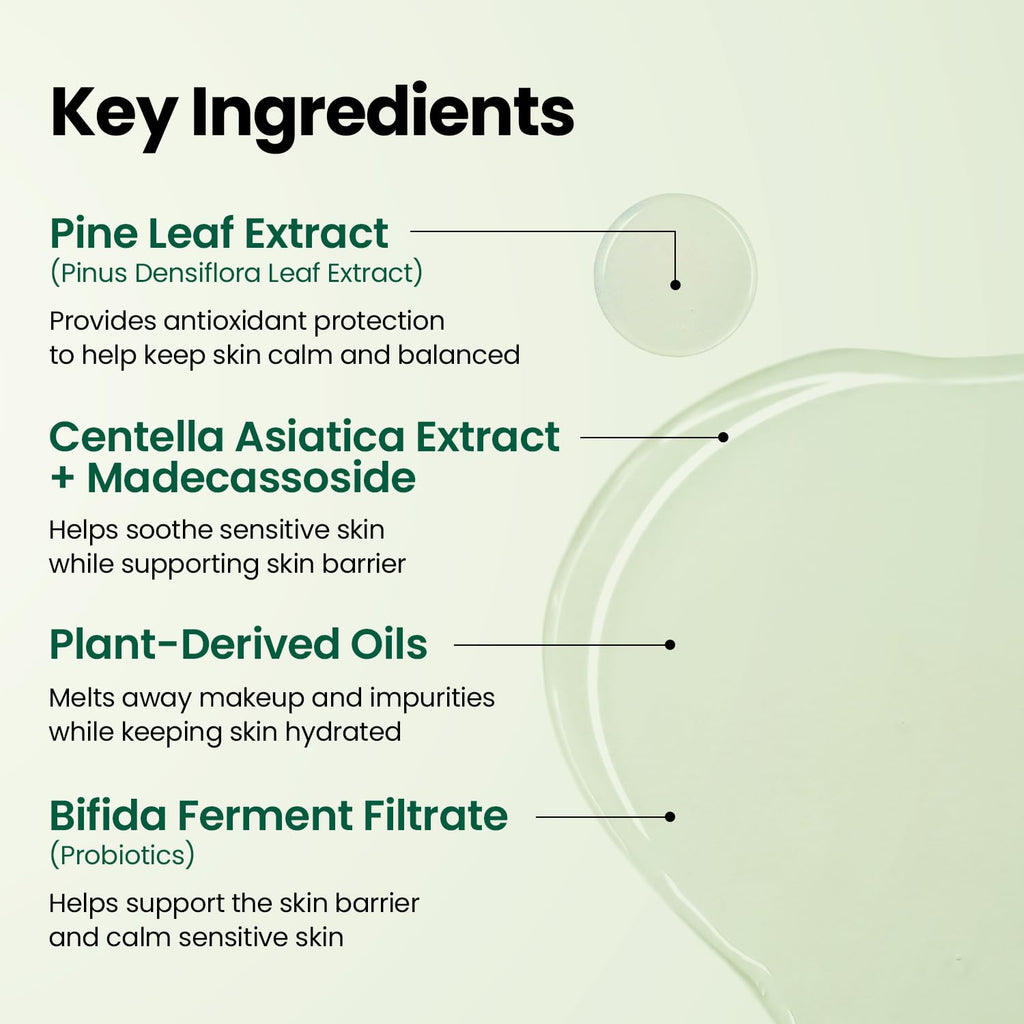 K-Secret  SEOUL 1988 Pine Cica 1% + Probiotics Cleansing Oil (200ml)
