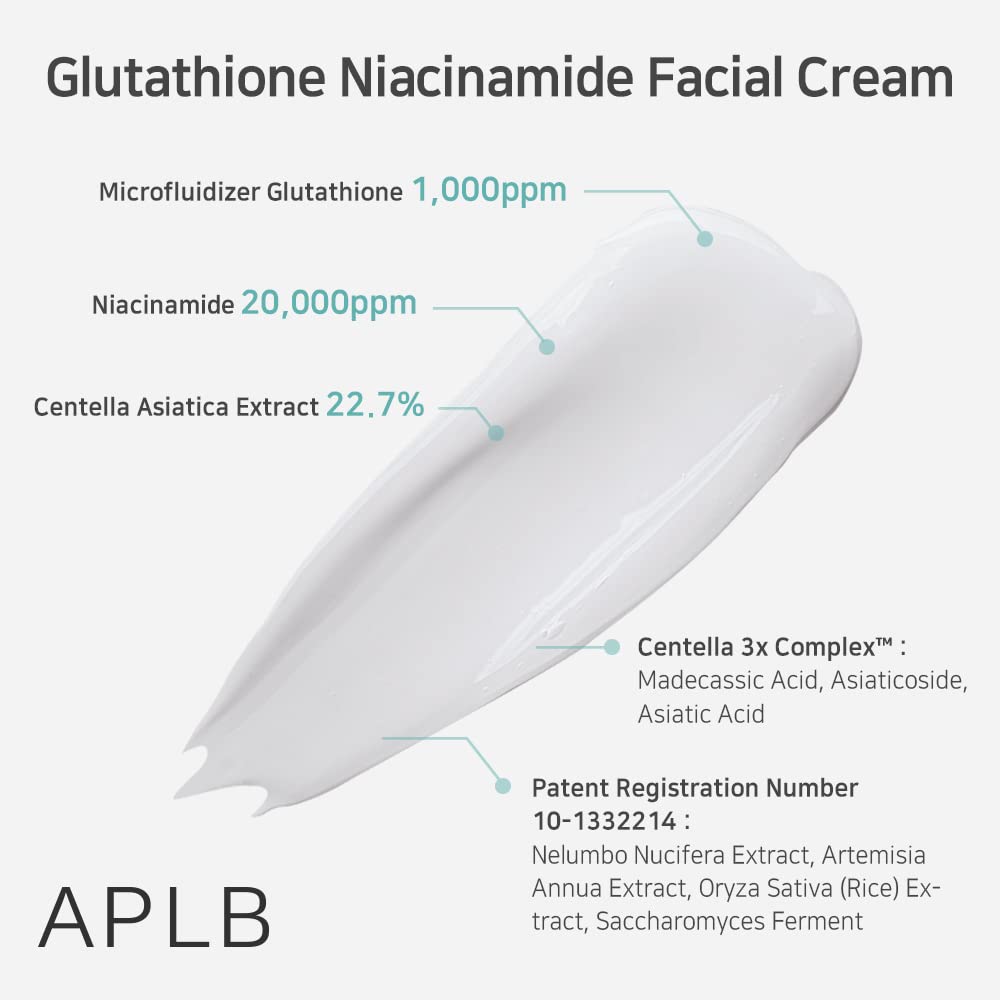 APLB Glutathione Niacinamide Facial Cream (55ml)