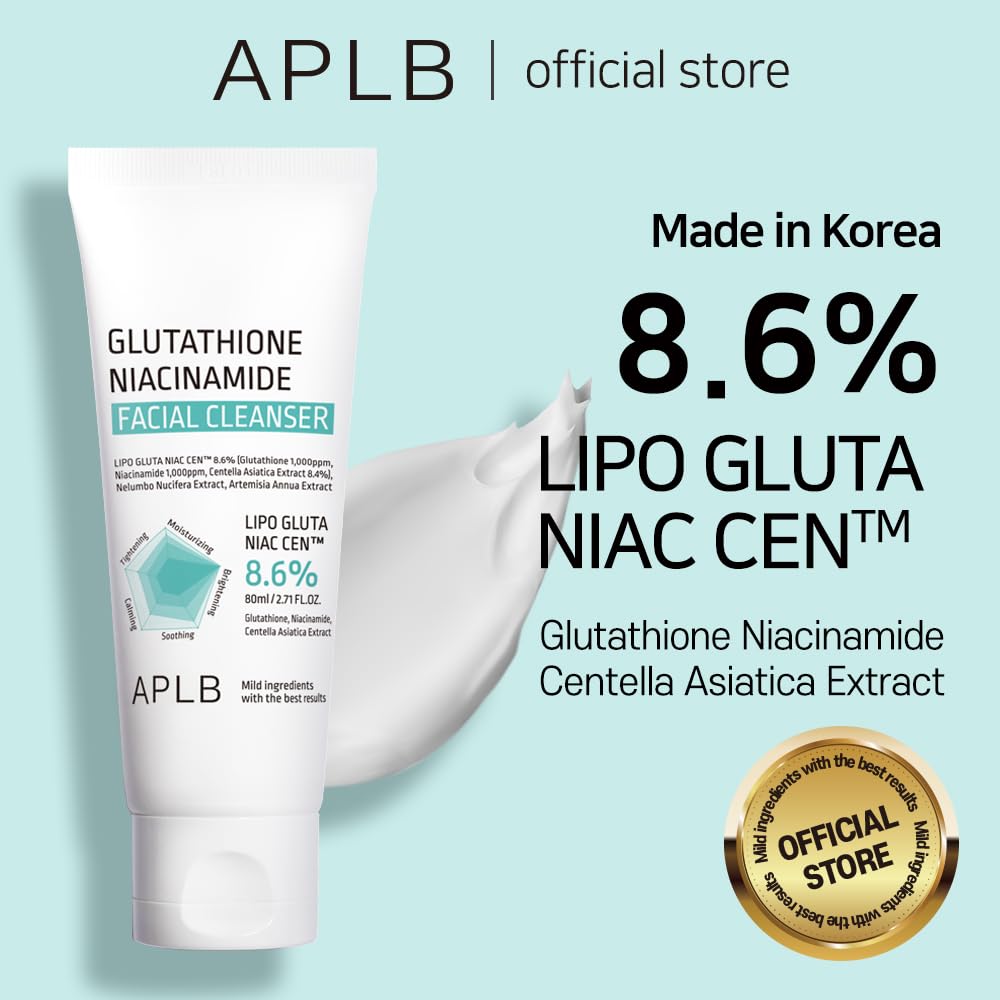 APLB Glutathione Niacinamide Facial Cleanser (80ml)