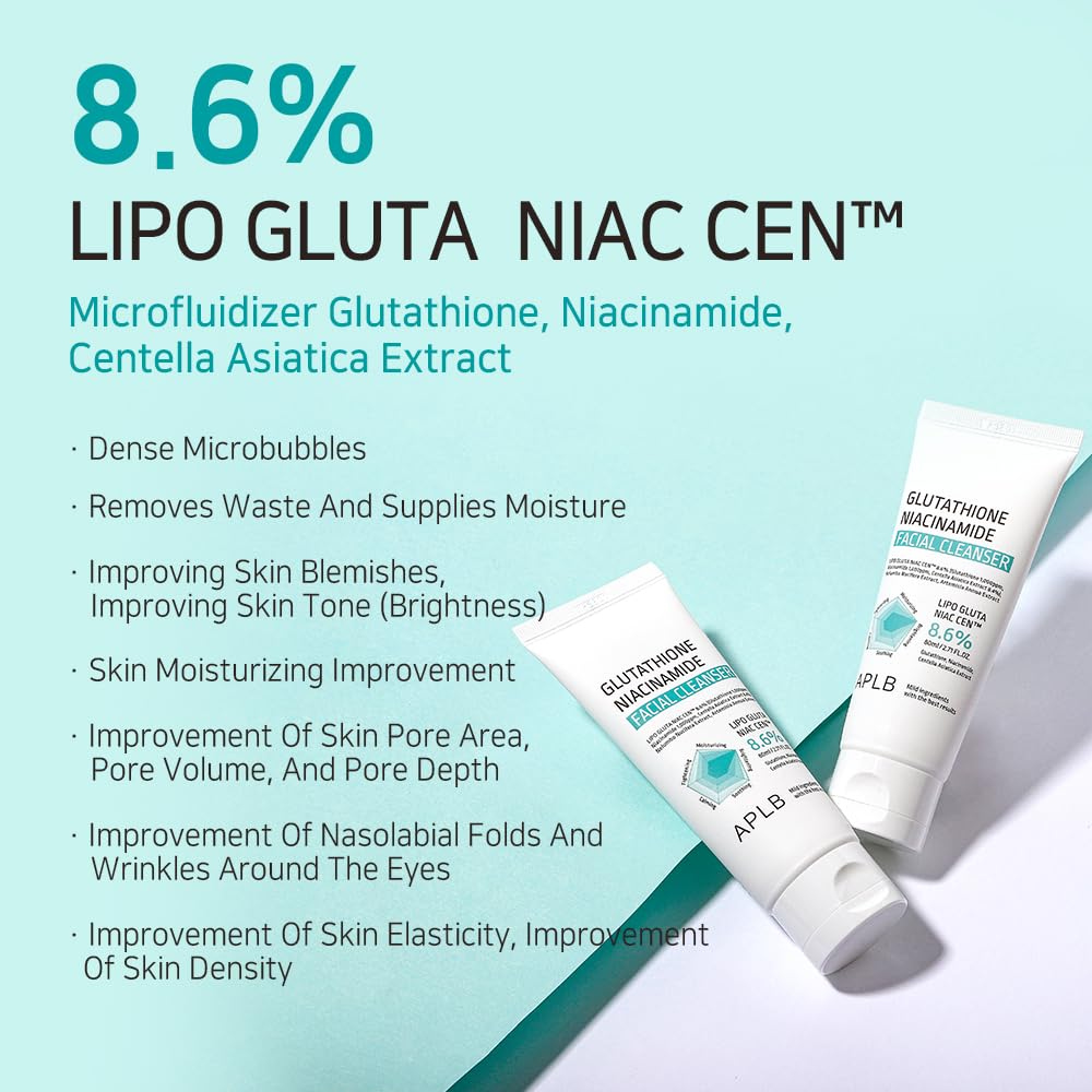 APLB Glutathione Niacinamide Facial Cleanser (80ml)