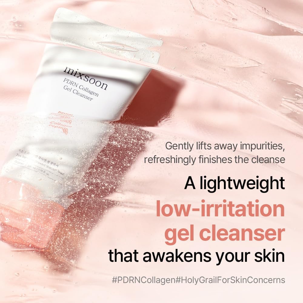 Mixsoon PDRN Collagen Gel Cleanser (100ml)