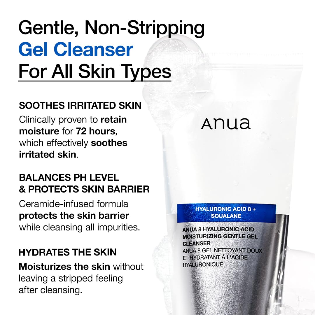 Anua Hydrating Gentle Gel Cleanser (150ml)