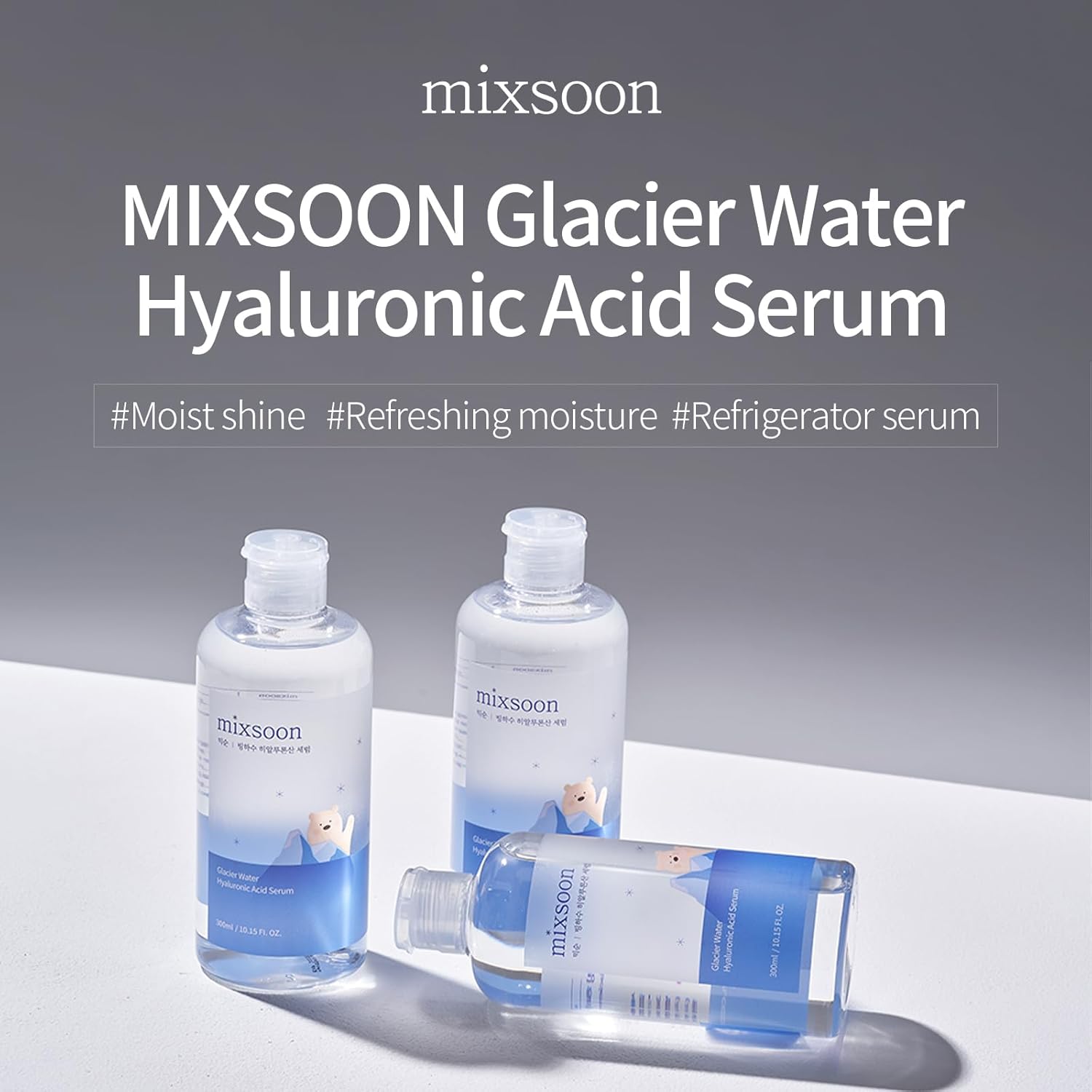 Mixsoon Glacier Water Hyaluronic Acid Serum (30ml)