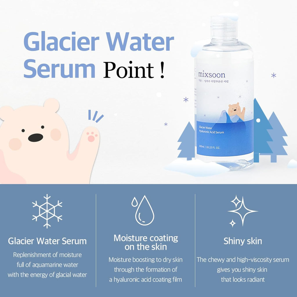 Mixsoon Glacier Water Hyaluronic Acid Serum (30ml)