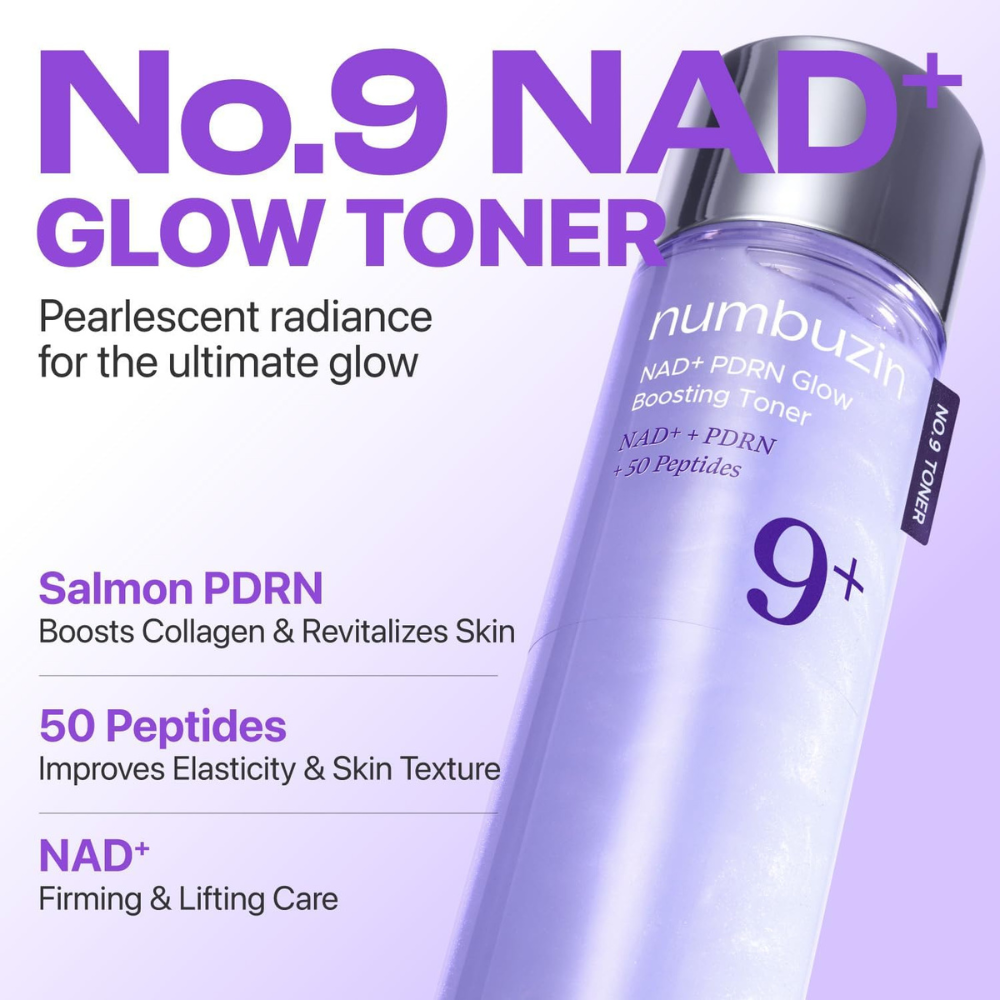 No.9 NAD PDRN Glow Boosting Toner (150ml)