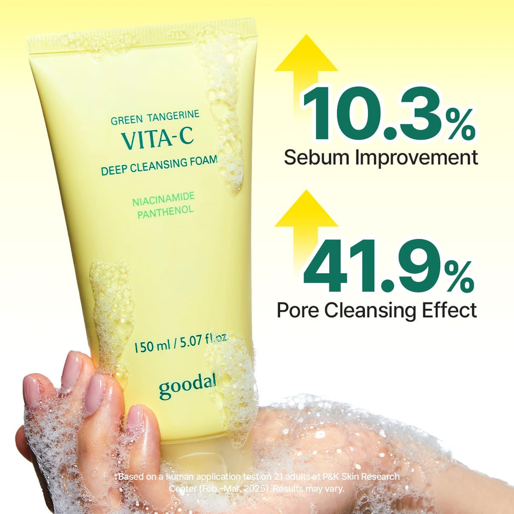 Goodal Green Tangerine Vita C Cleansing Foam (150ml)