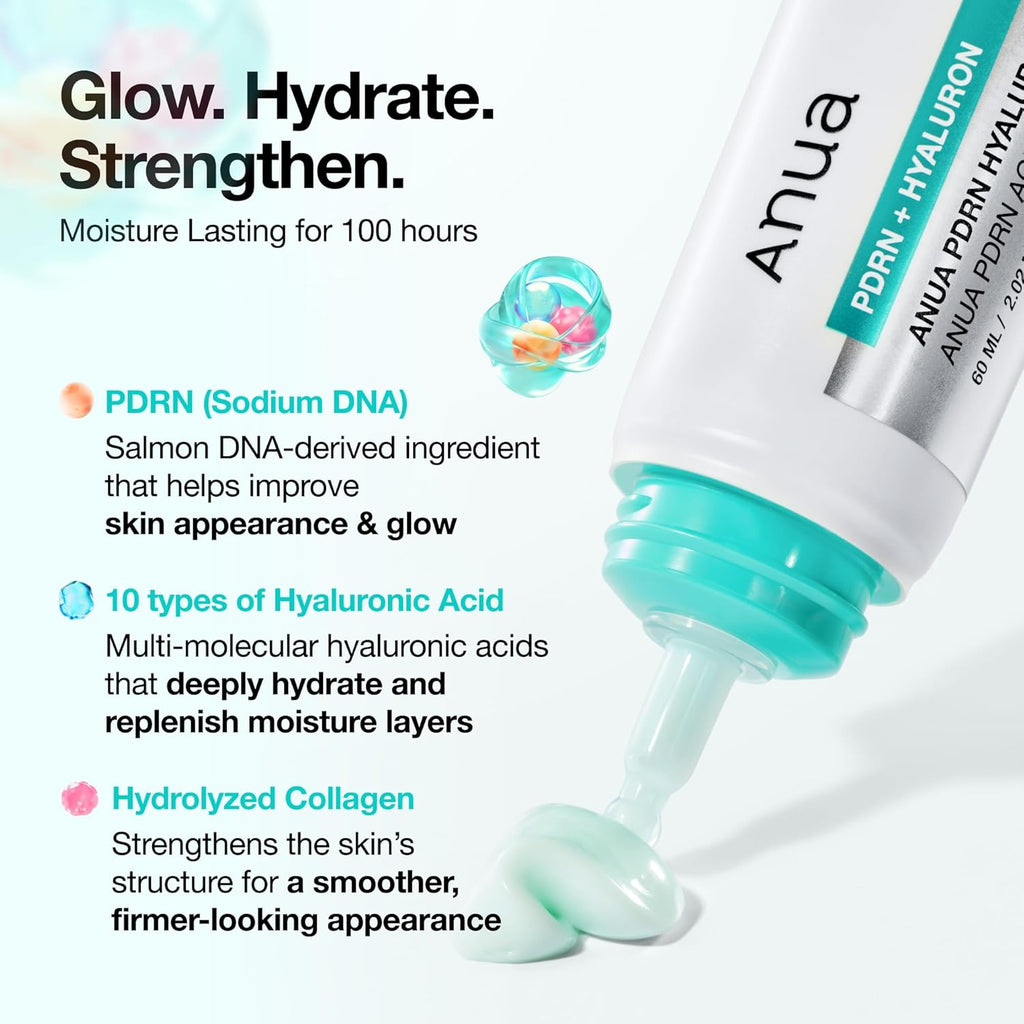 Anua PDRN + Hyaluronic Acid 100 Moisturizing Cream (60ml)
