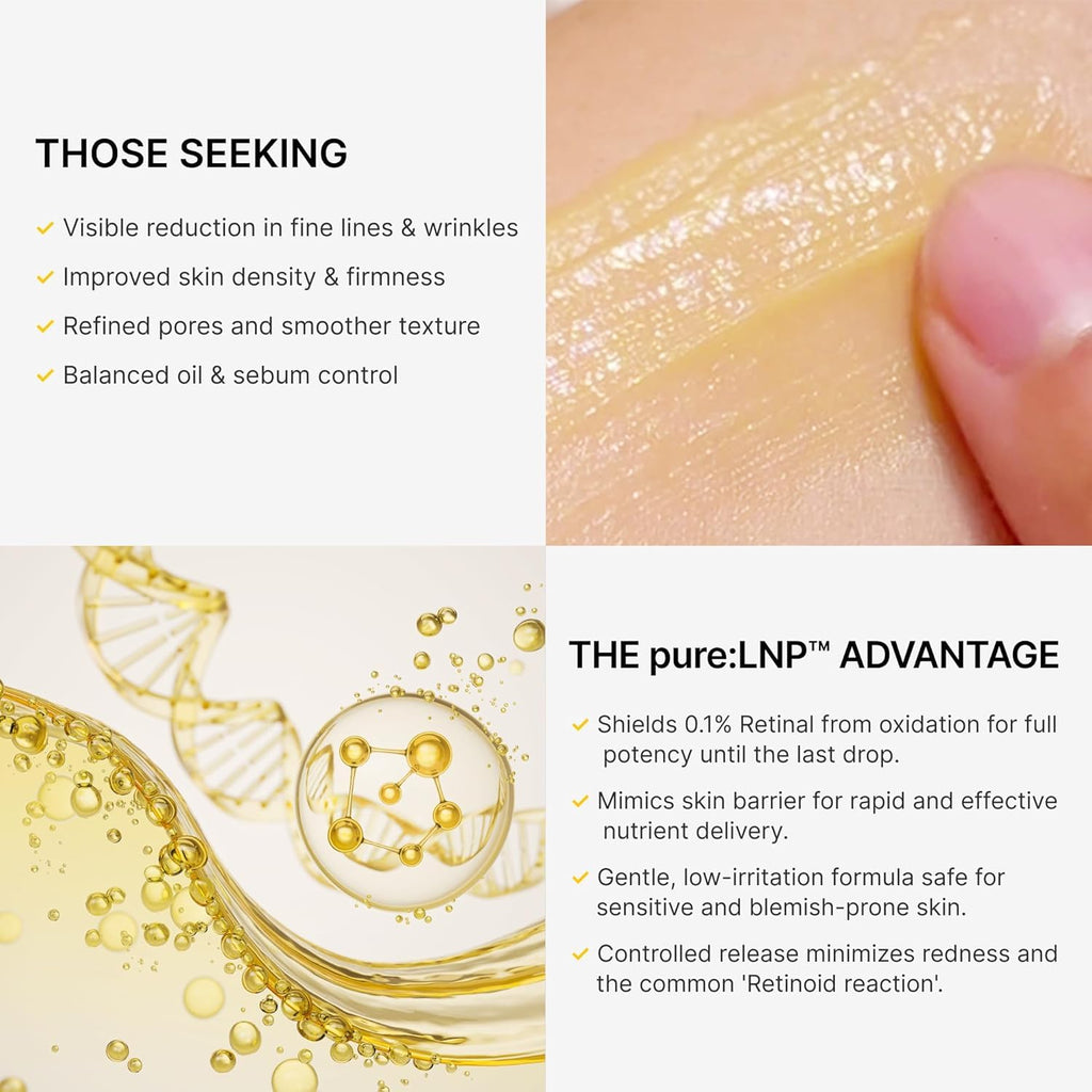 Pure:K Retinal 0.1% Anti-Wrinkle LNP Cream (20ml)