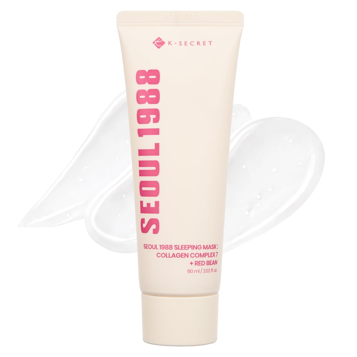 K-Secret SEOUL 1988 Collagen Complex 7 + Red Bean Sleeping Mask (60ml)
