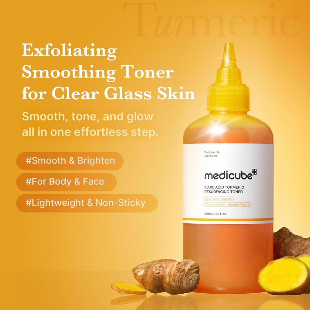Kojic Acid Tumeric Resurfacing Toner (250ml)