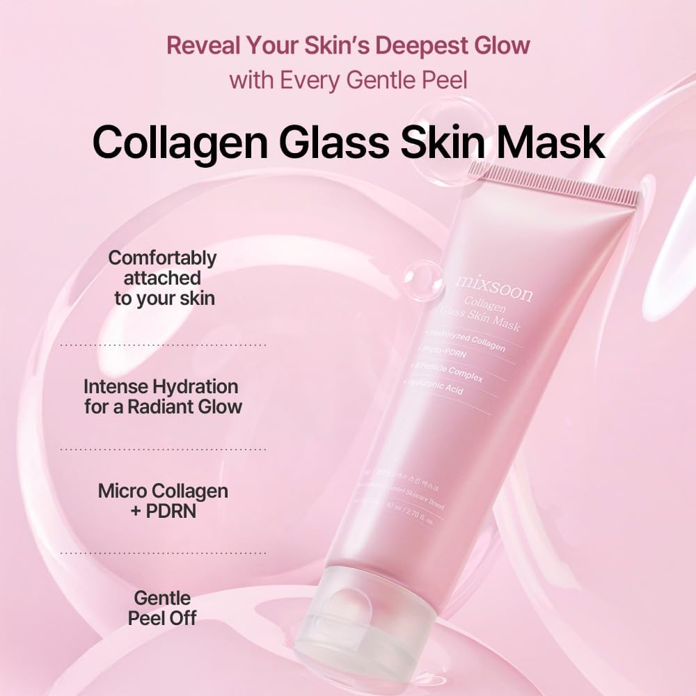 Mixsoon Collagen Glass Skin Mask (80ml)