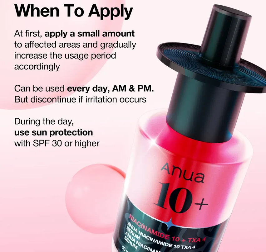 Anua x KDH niacinamide 10 TXA 4 serum (50ml)