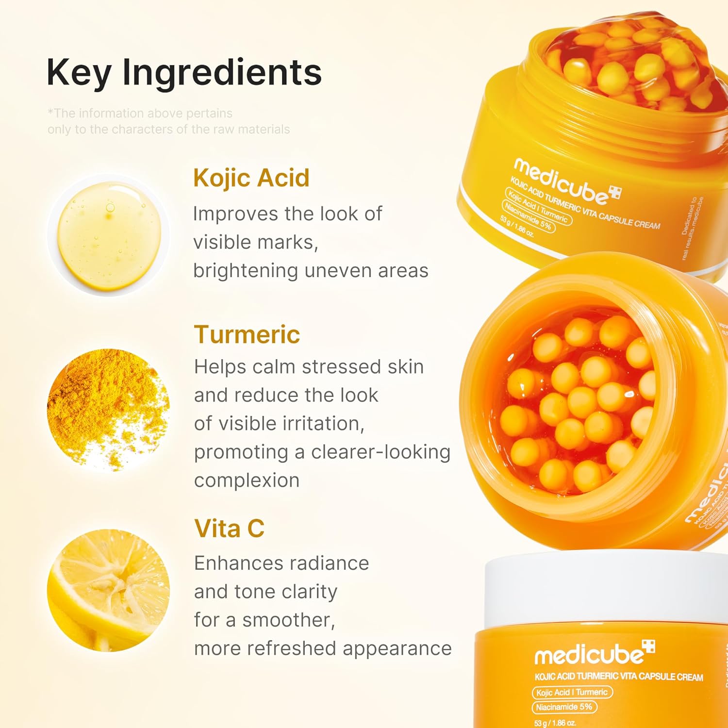 Kojic turmeric capsule cream (53g)