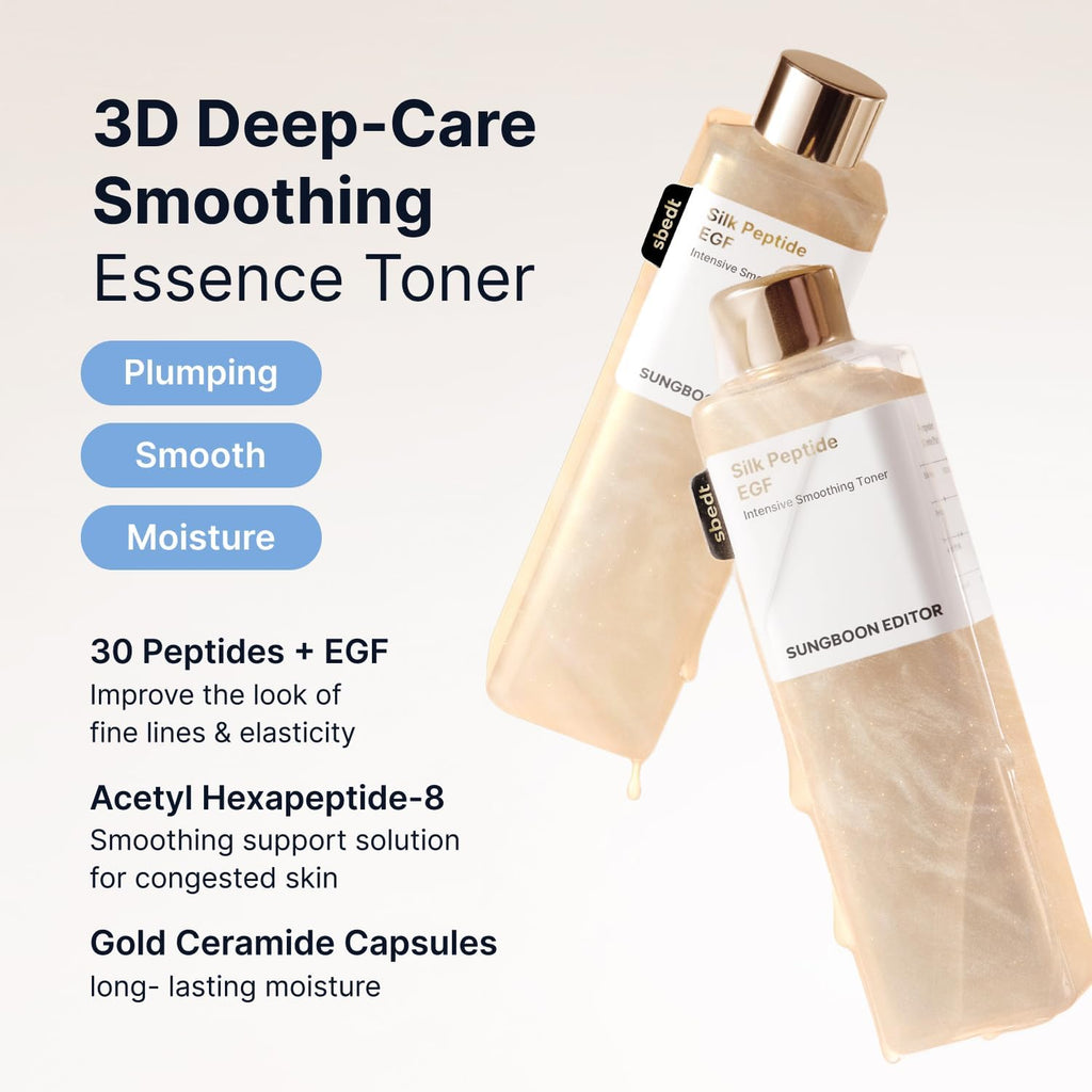 Silk Peptide EGF Intensive Smoothing Toner (300ml)