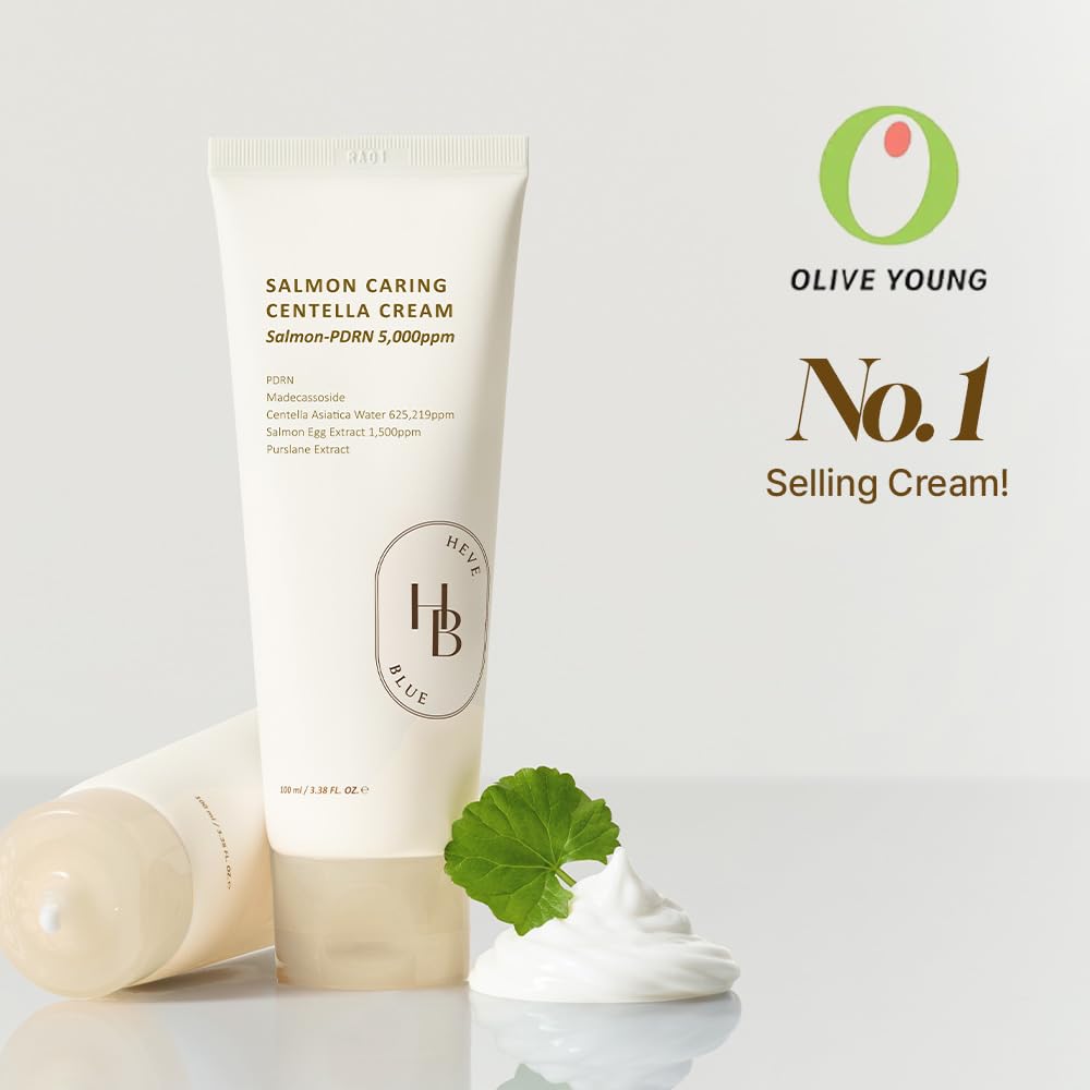 HEVEBLUE Salmon Caring Centella Cream (100ml)
