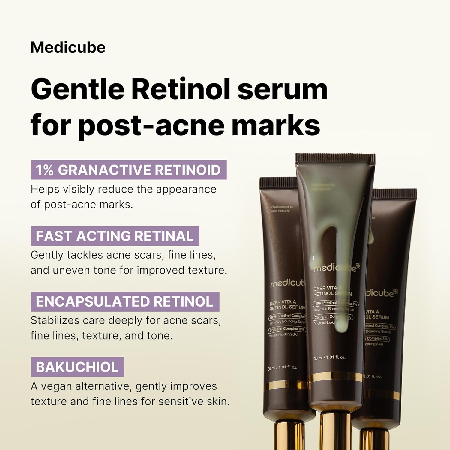 Medicube deep vita a retinol serum (30ml)