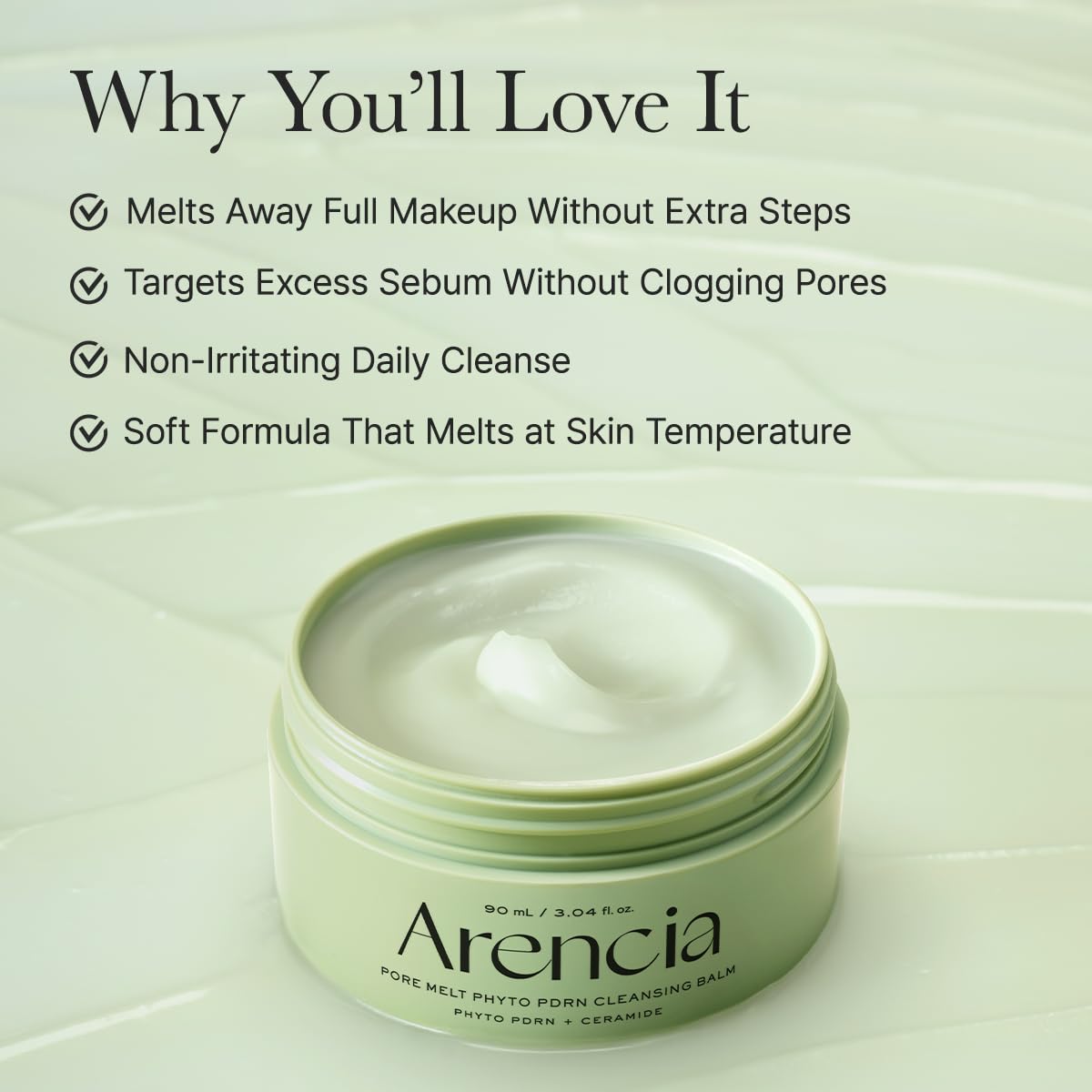 ARENCIA Pore Melt Phyto PDRN Cleansing Balm (90ml)