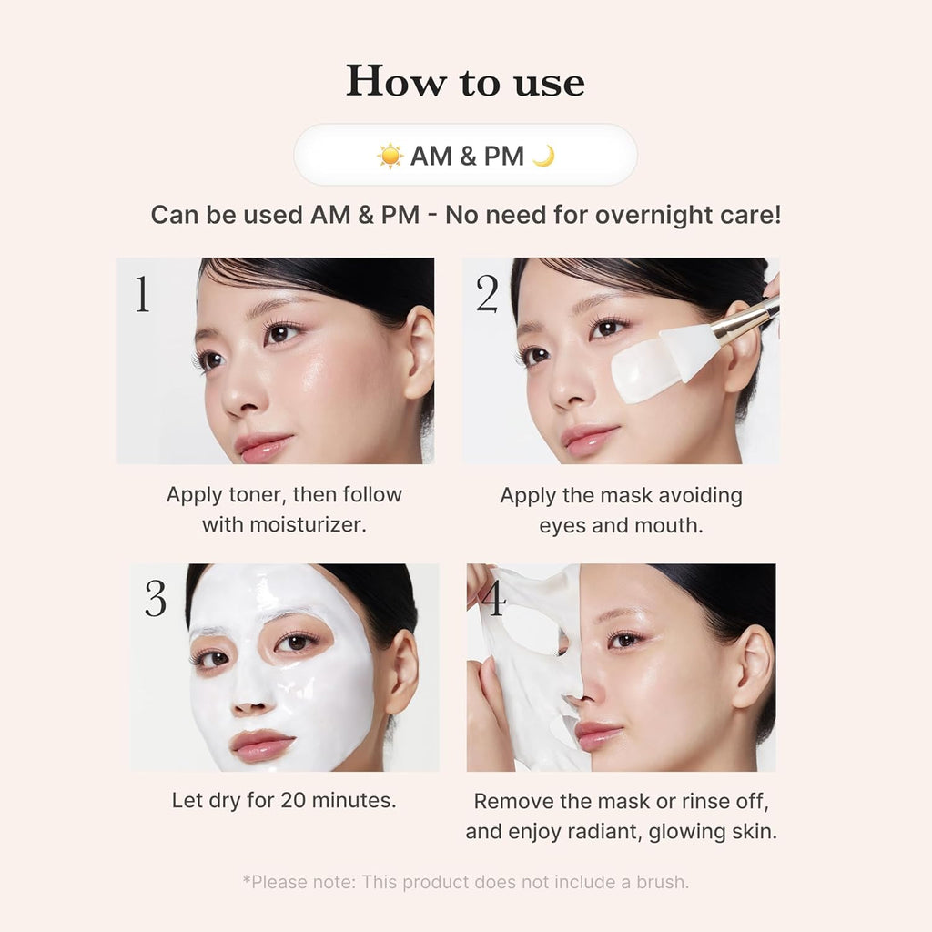 Medicube milk toning wrapping mask (70ml)