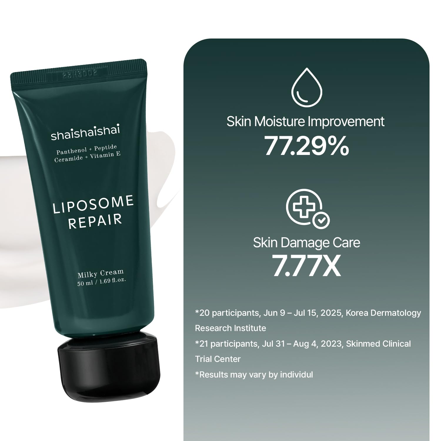 SHAISHAISHAI Liposome Repair Milky Cream (50ml)
