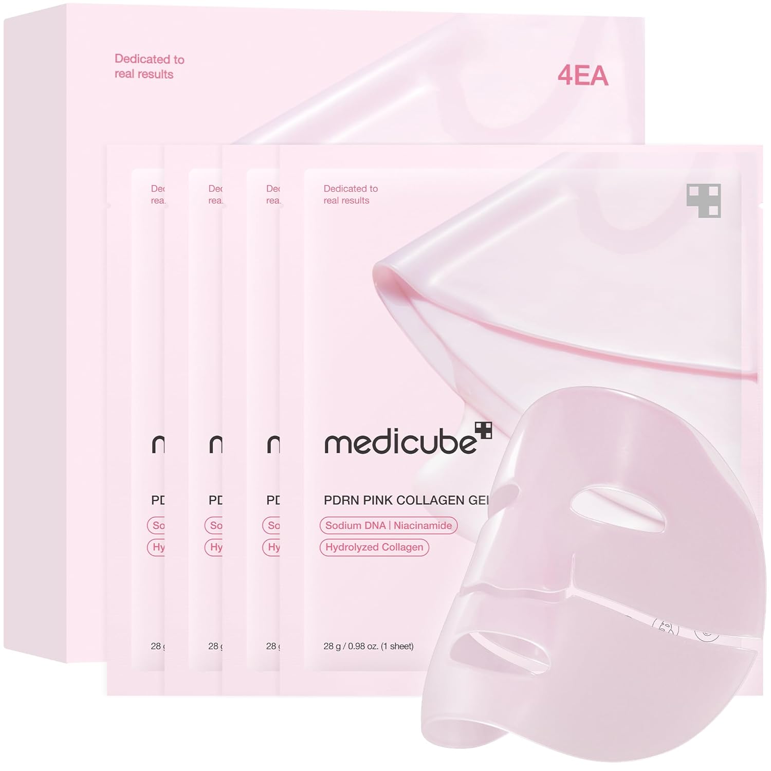 Medicube pdrn pink collagen gel mask (4ea)