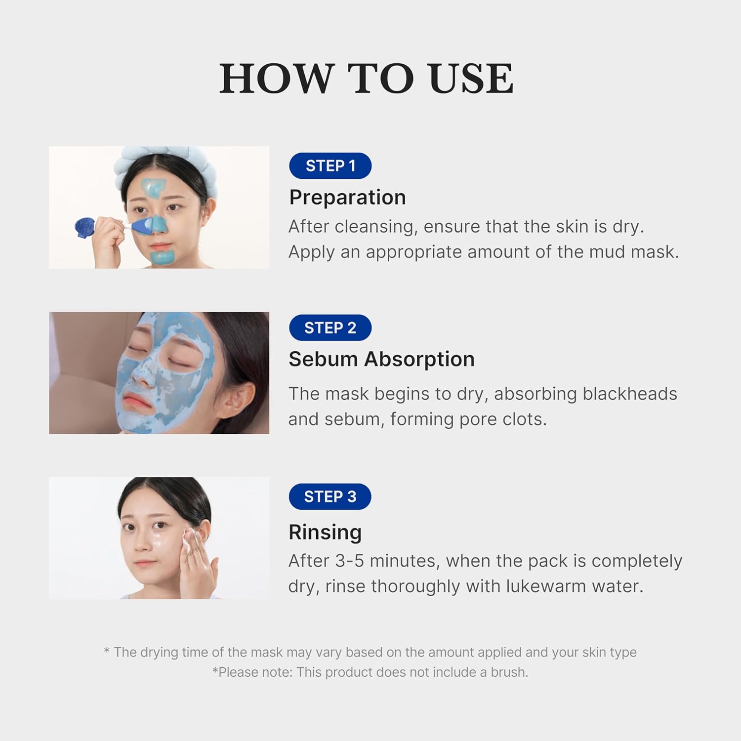 Medicube zero pore blackhead mud mask (100g)