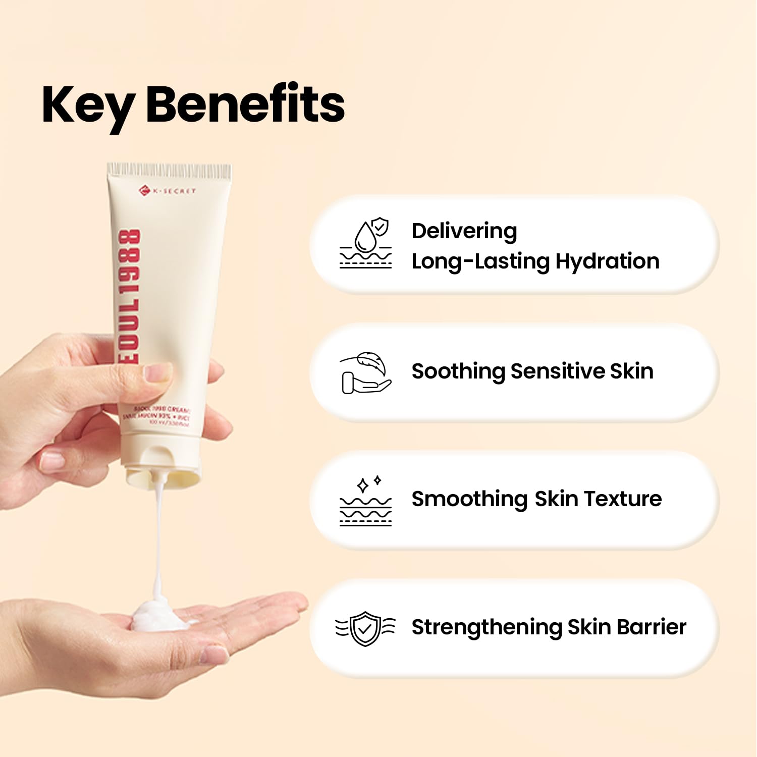 K-Secret - SEOUL 1988 Snail Mucin 93% + Rice Cream (100ml)