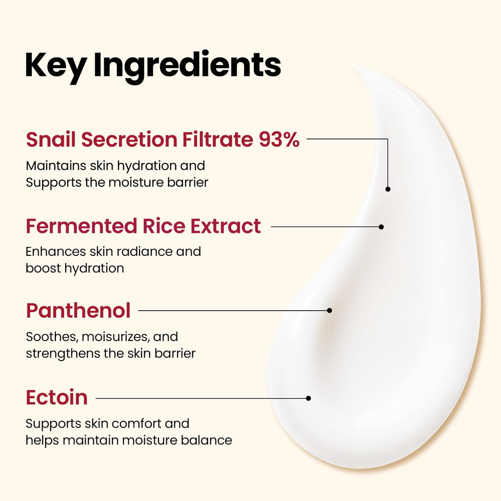 K-Secret - SEOUL 1988 Snail Mucin 93% + Rice Cream (100ml)