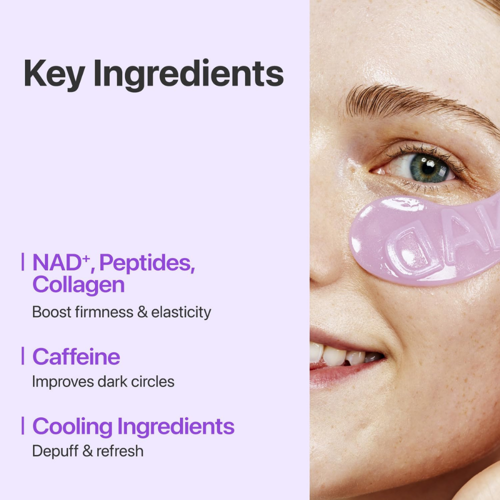 NAD+ Collagen Under Eye patches (5x sets)