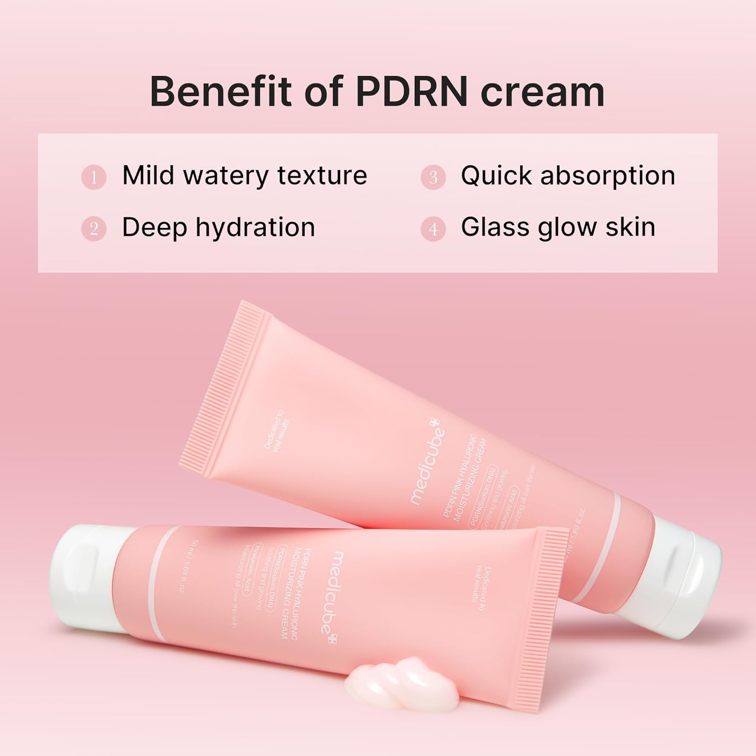 PDRN pink moisturizing cream (50ml)