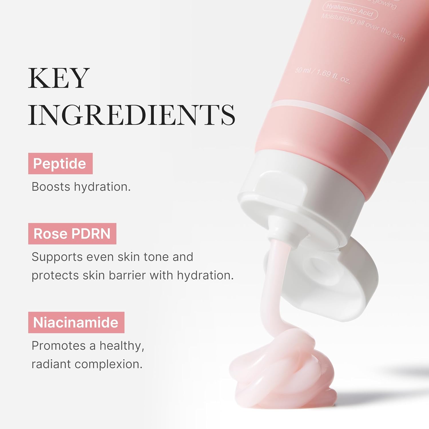 PDRN pink moisturizing cream (50ml)