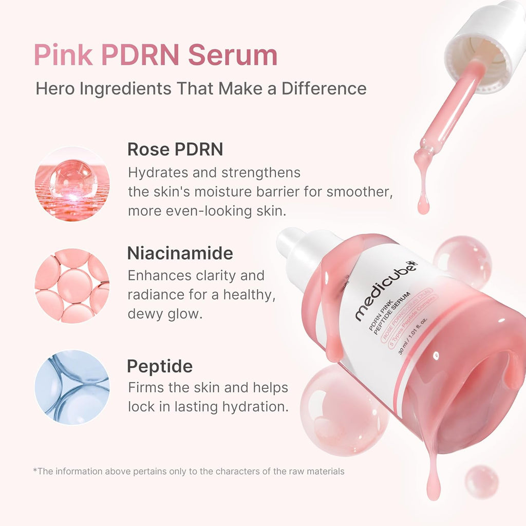 PDRN pink peptide serum (30ml)