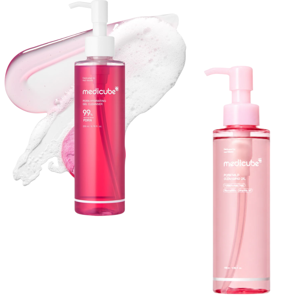 Medicube hydrating double cleansing set (395ml)