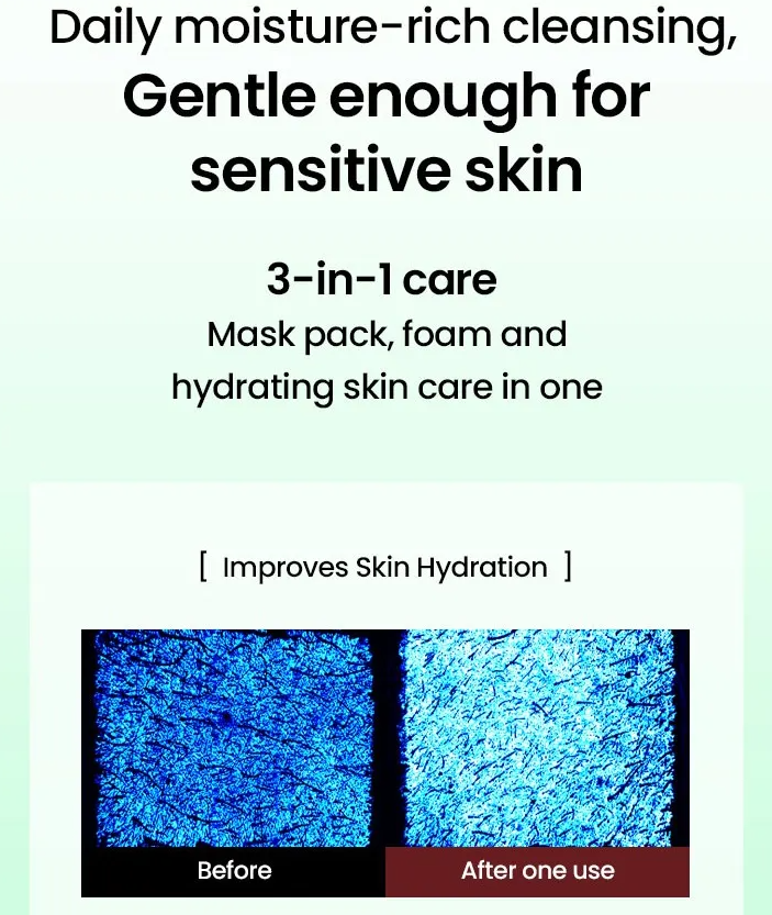 BEPLAIN Red Bean Collagen Pack to Foam Cleanser (100ml)