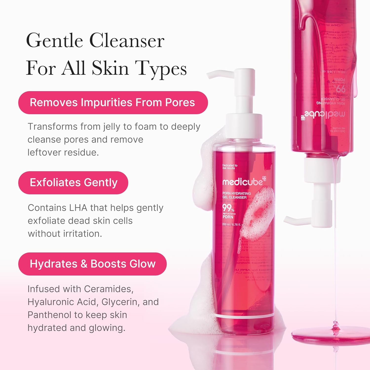 Medicube hydrating double cleansing set (395ml)