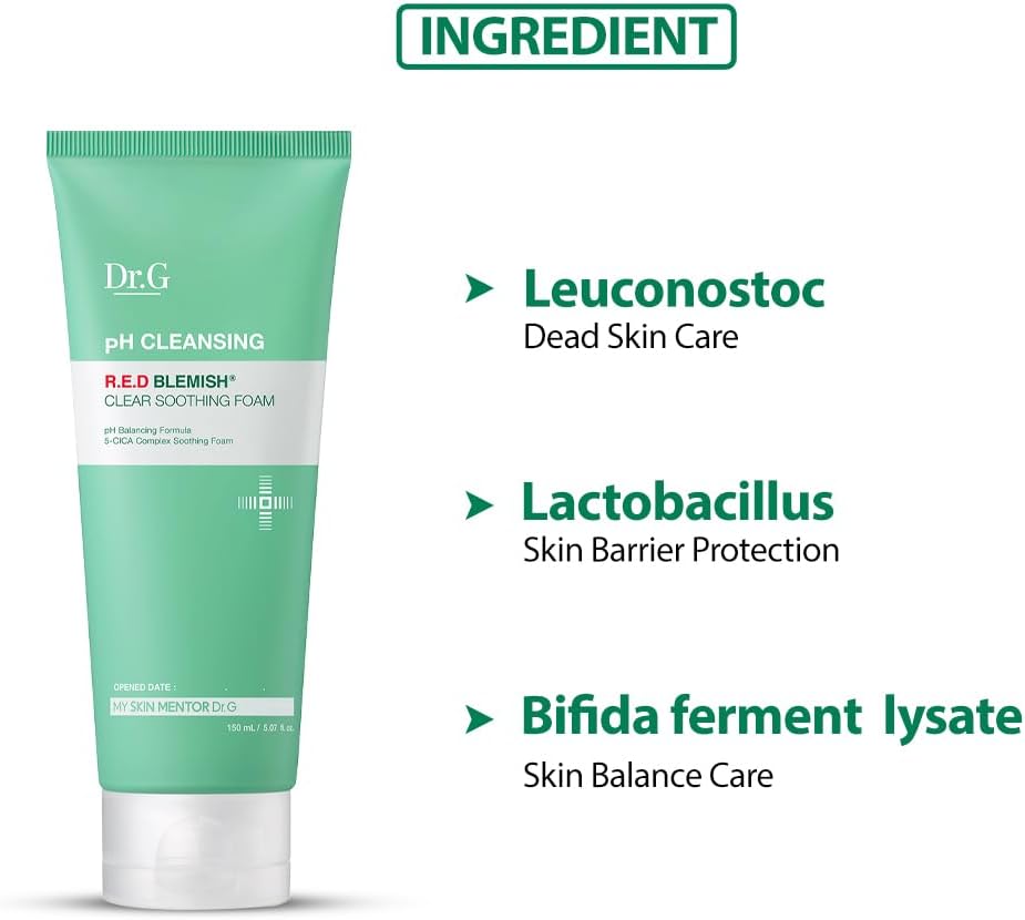 Dr.G pH Cleansing R.E.D Blemish Clear Soothing Foam (150ml)