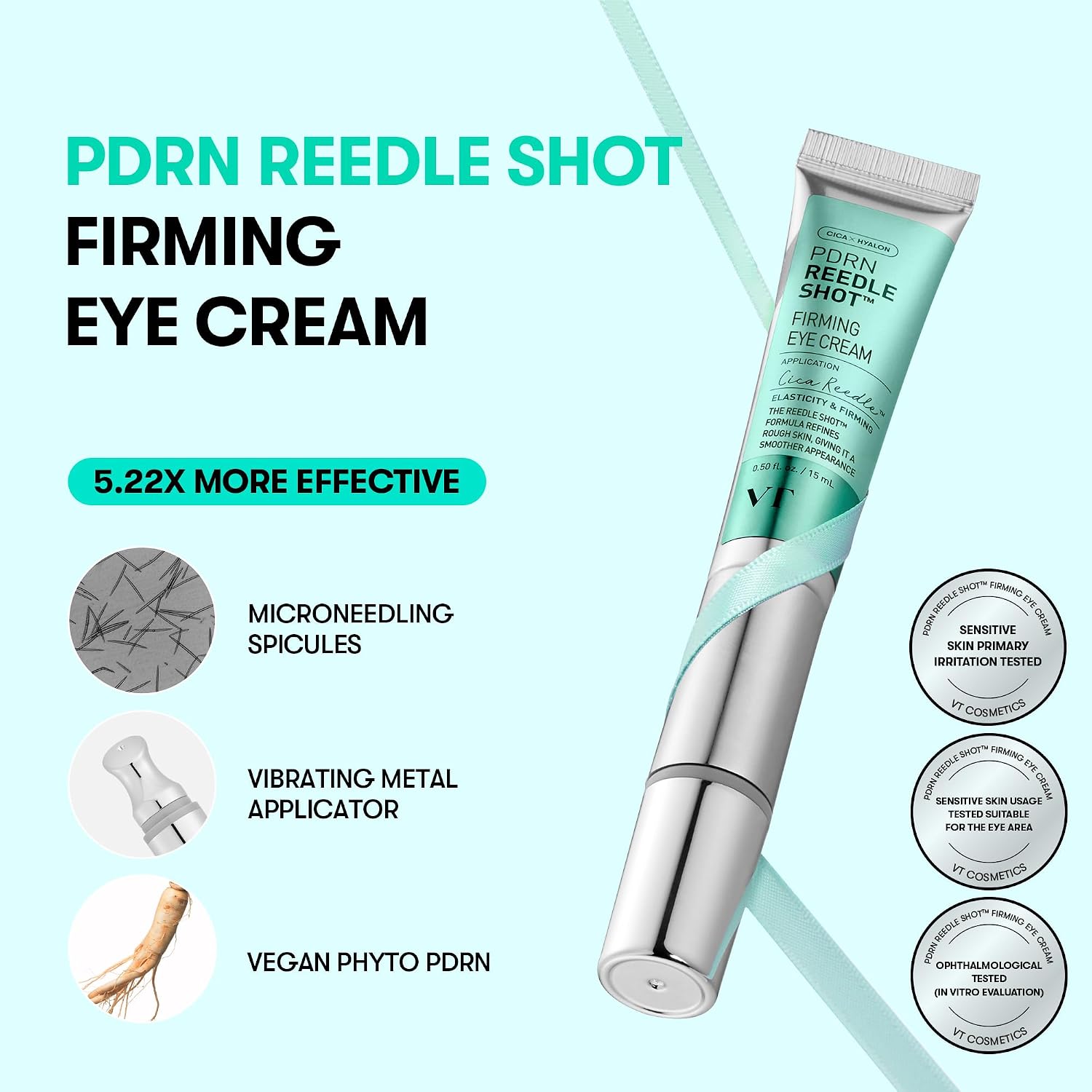 VT Cosmetics PDRN Reedle Shot Eye Lifter (15ml)