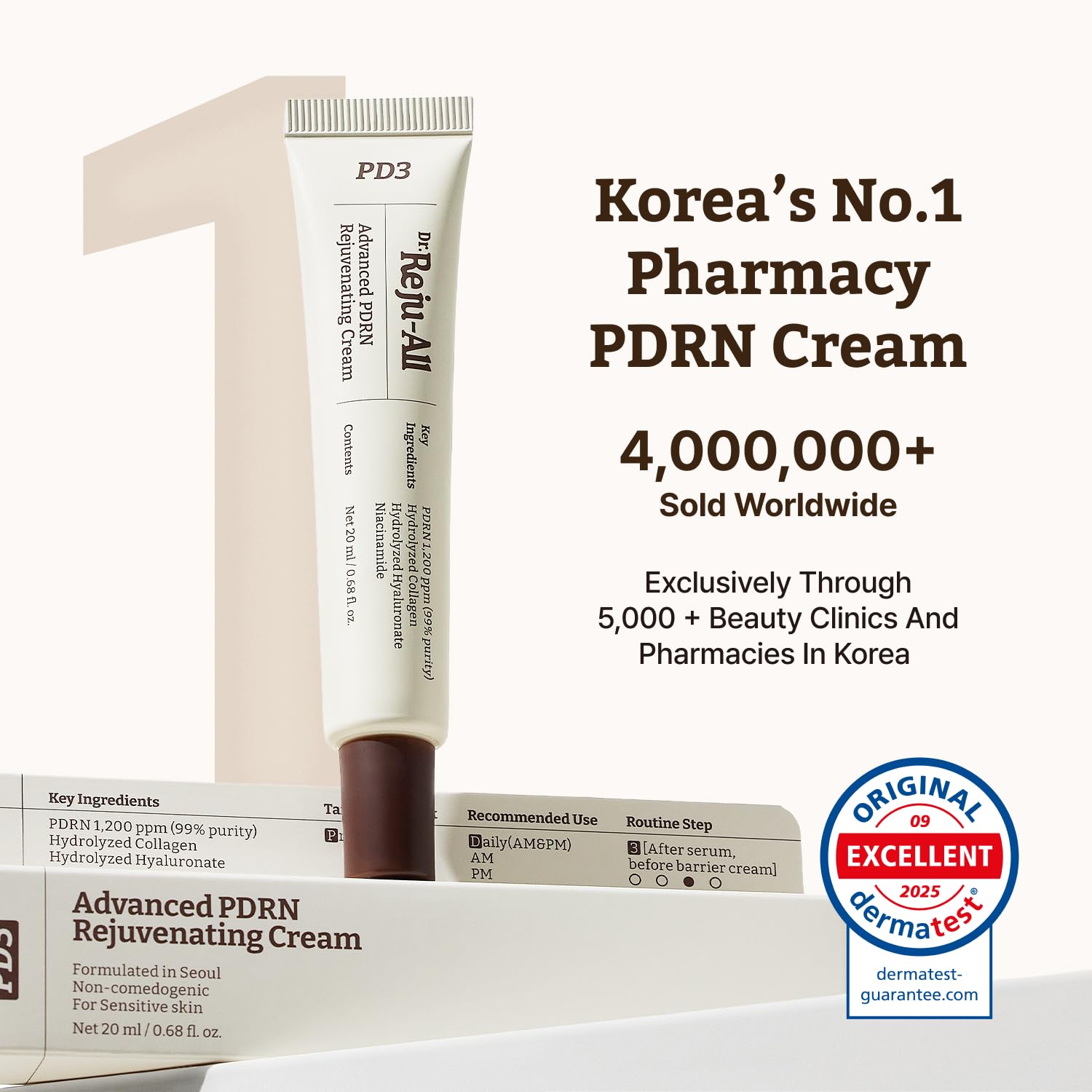 Dr. Reju-All Advanced PDRN Rejuvenating Cream (20ml)