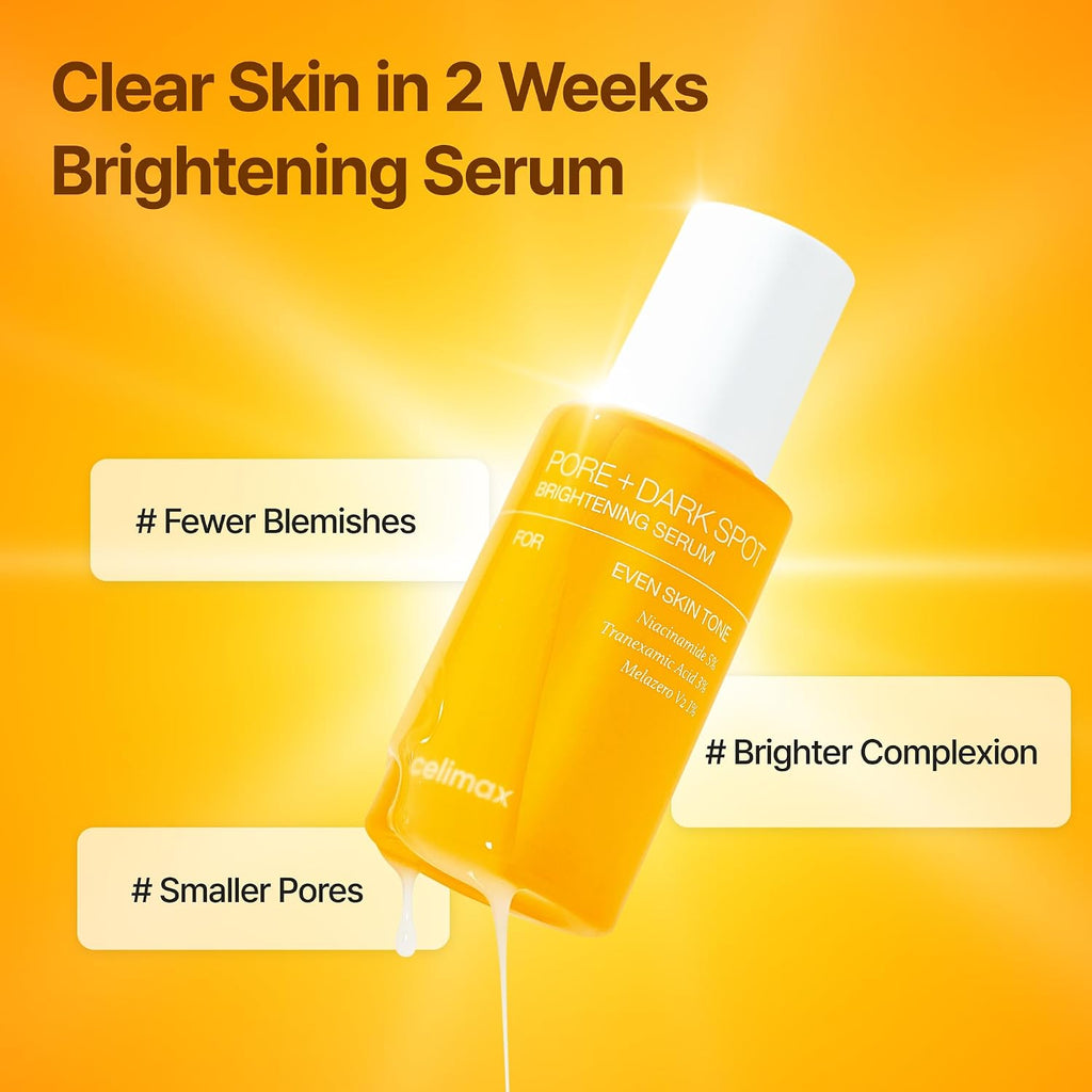 Celimax Pore+Dark Spot Brightening Serum (30ml)
