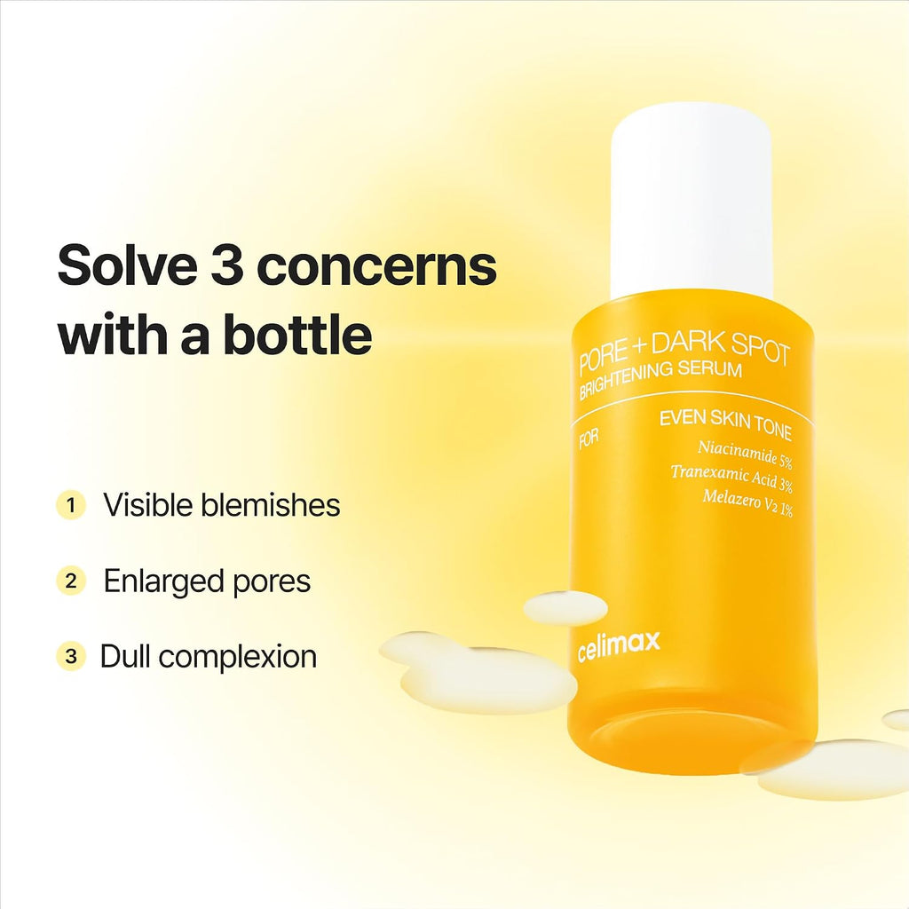 Celimax Pore+Dark Spot Brightening Serum (30ml)