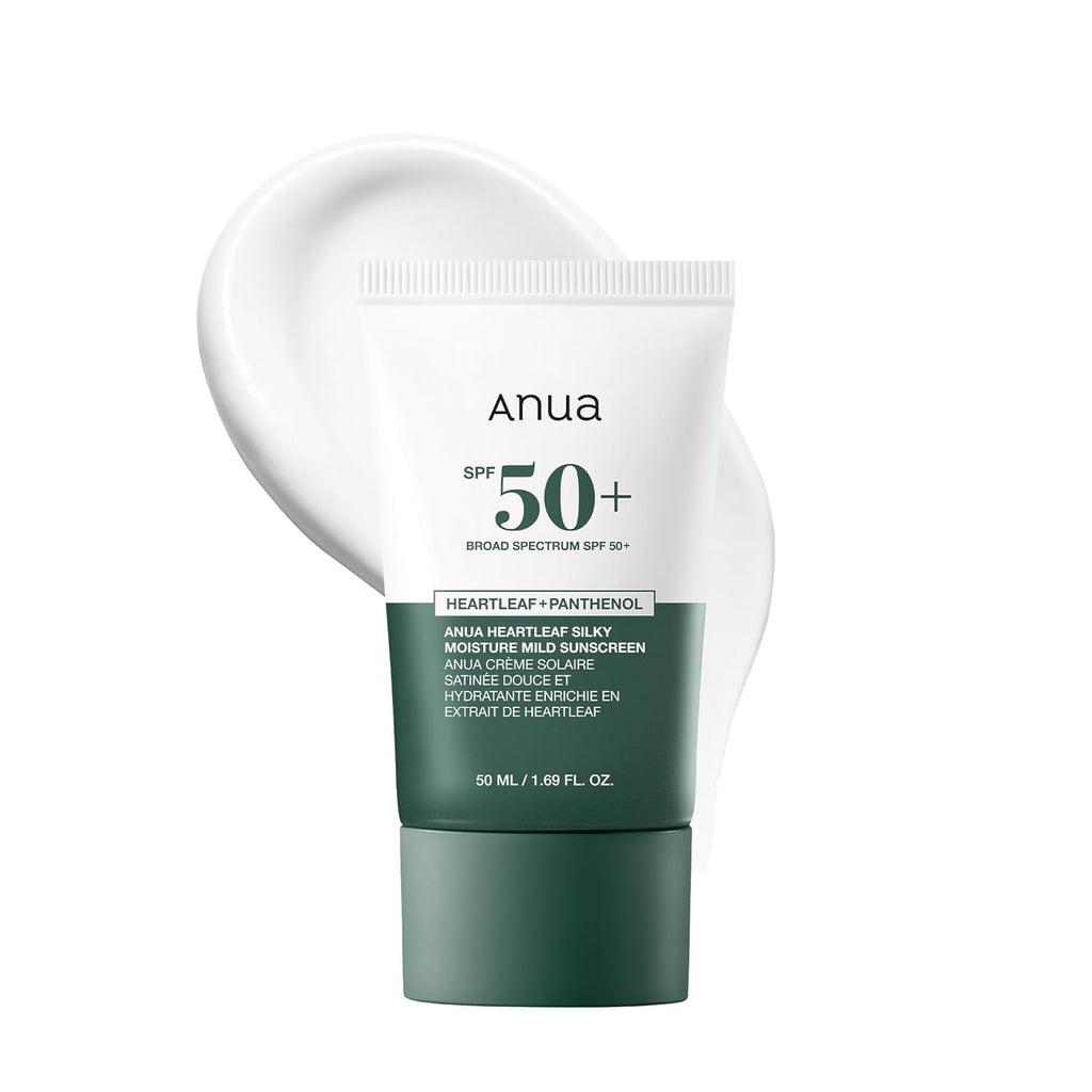 Anua Heartleaf Silky Moisture Sun Cream SPF 50+ PA++++ (50ml)