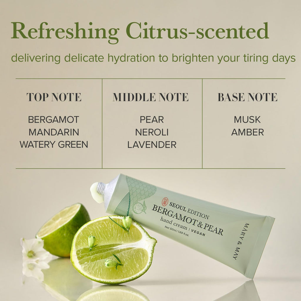 Mary&May Bergamot & Pear Hand Cream (50ml)