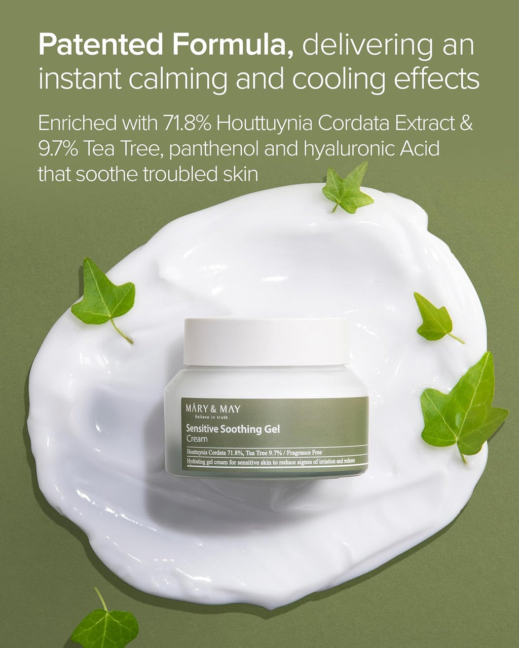 Mary&May Sensitive Soothing Gel Blemish Cream (70g)