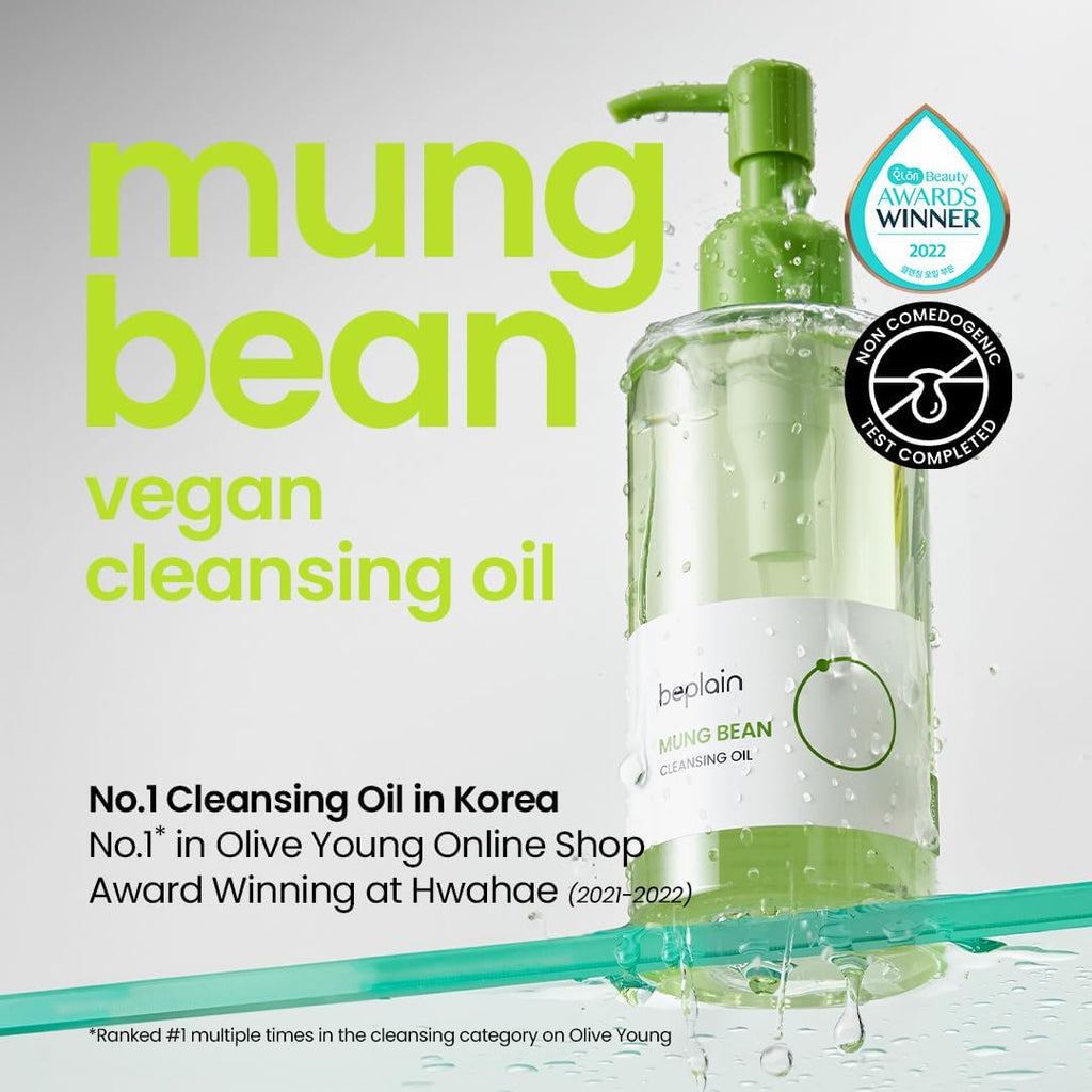 beplain mung bean cleansing oil (200ml)