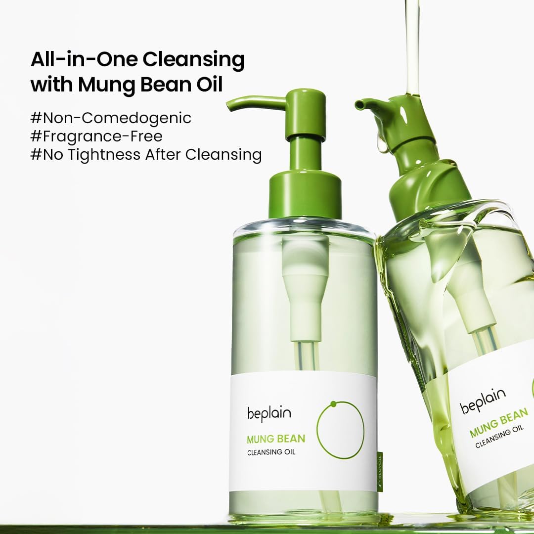 beplain mung bean cleansing oil (200ml)