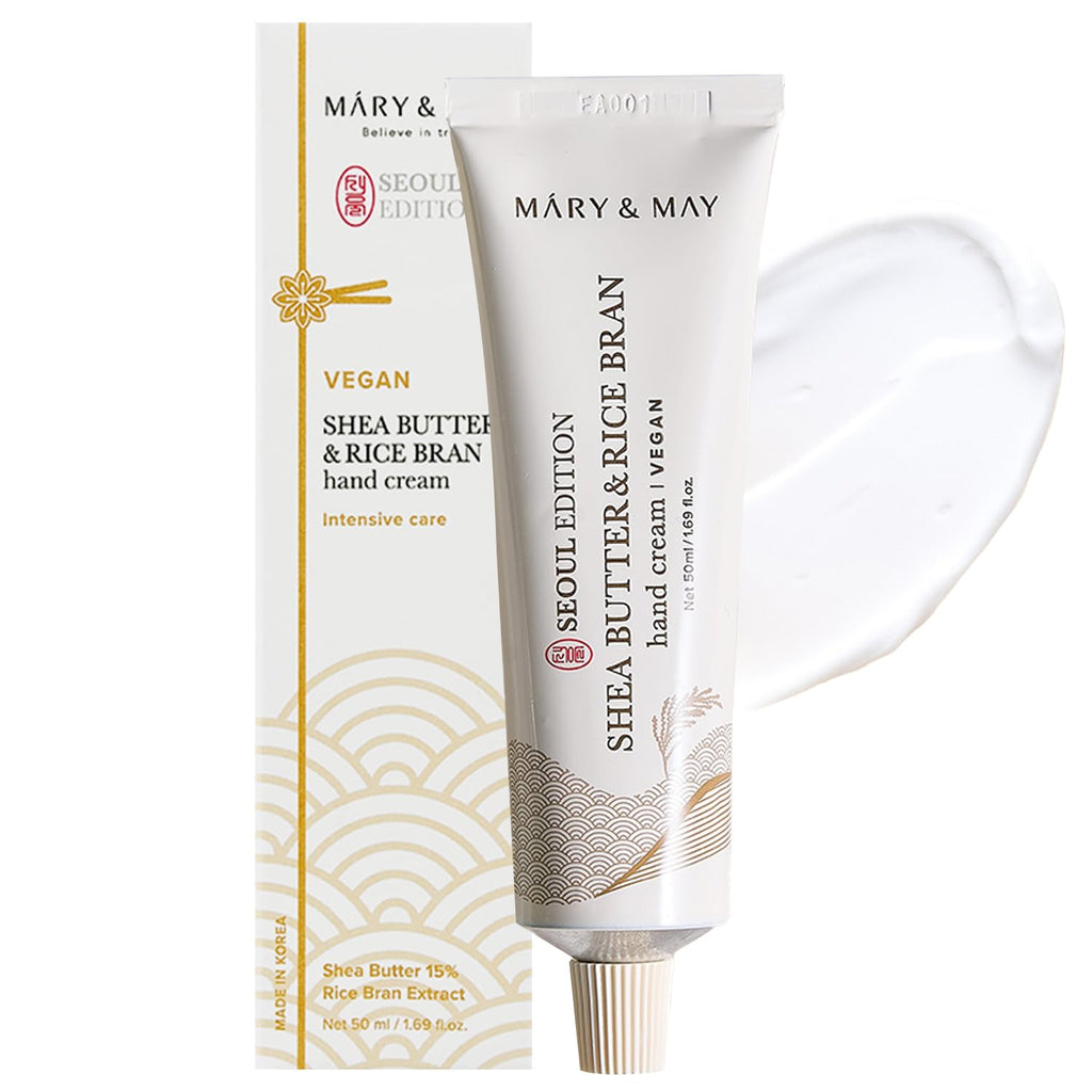 Mary&May Shea Butter & Rice Bran Hand Cream (50ml)