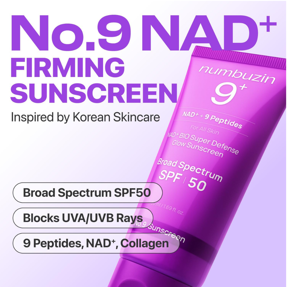 No.9 NAD+ 9 Peptides Dewy Sun Essence (50ml)