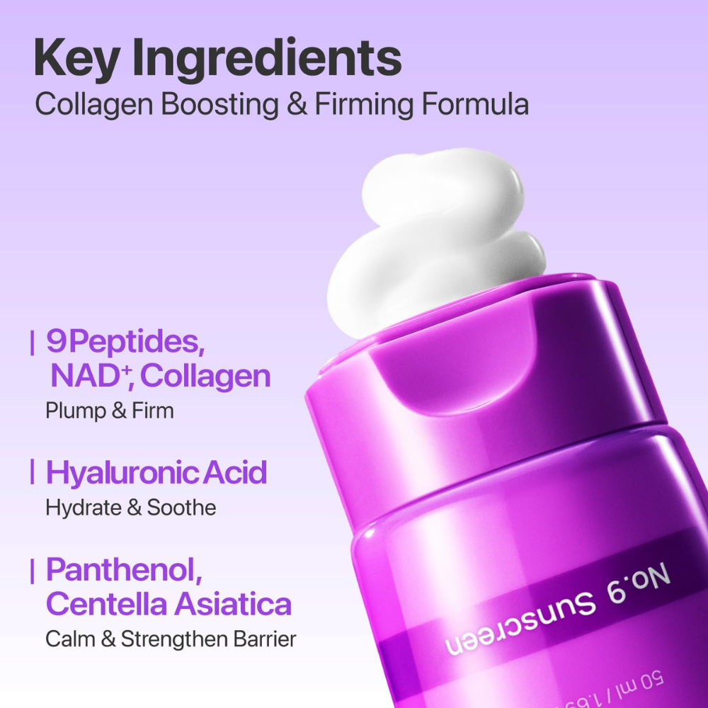 No.9 NAD+ 9 Peptides Dewy Sun Essence (50ml)